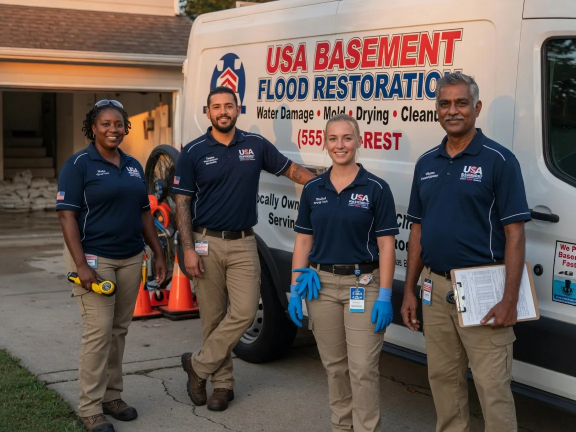 Basement Flood Cleanup company in Potomac, IL